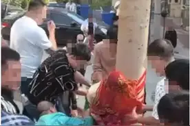 马上评｜把新娘绑在电线杆上，当事人同意就不低俗了？图片