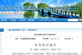 定了！济南这两片区征收冻结图片