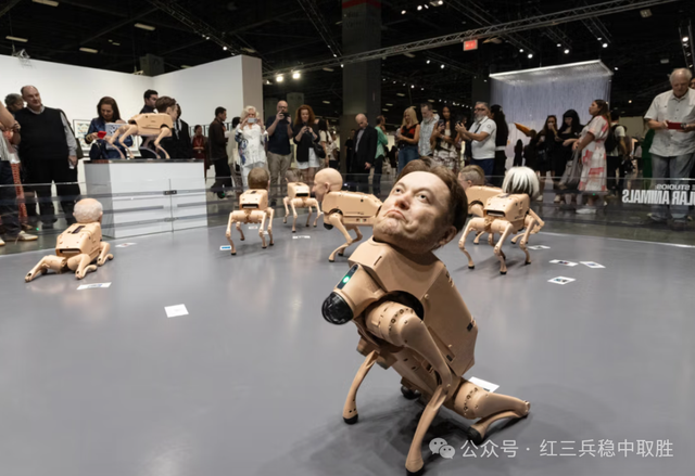 马斯克人头机器狗，70万一只被抢空！网友：太诡异了，十个道士才能镇住！