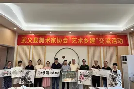 翰墨飘香进校园 艺术乡建新赋美图片