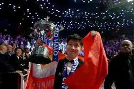 拿下中国首个斯诺克世锦赛冠军的赵心童，14年前就在湖南与马克·威廉姆斯上演对决图片