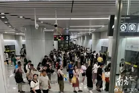 广东城际“四线”贯通一周，近55万人尝鲜图片