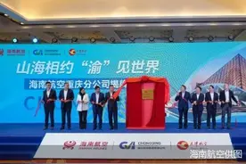 海南航空设立重庆分公司图片