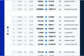 2024中超赛程公布，3月1日开幕图片
