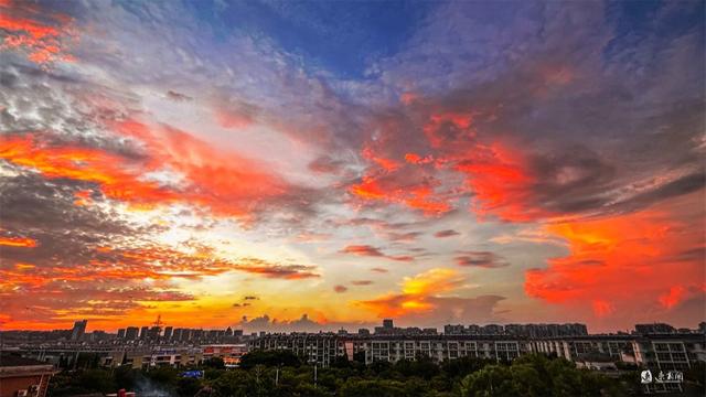 抬头看！宿迁“水晶天”刷屏美到“犯规”