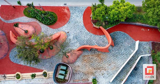 龙艺街口袋公园：“长满”恐龙的地方