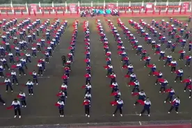 “绳”彩飞扬，“乒”尽全力，金海高中运动会竞技、趣味项目齐结合图片