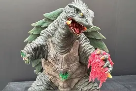 哥斯拉模型展来到无锡图片