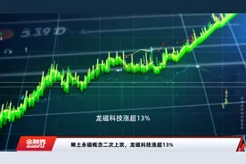 稀土永磁概念二次上攻，龙磁科技涨超13%