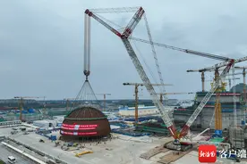 海南昌江：“国家名片”华龙一号批量化建设捷报频传图片