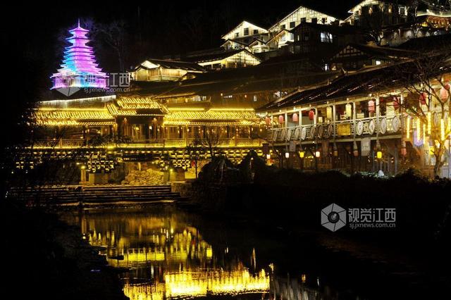 江西德兴：山村夜色入画来（图）