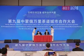 中蒙俄万里茶道城市合作大会上，300多个湖北优质农产品集中亮相图片
