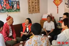 沂源：暖心！陪农村特困老人过生日图片