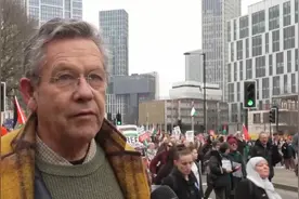 英国伦敦举行大规模游行 抗议英美巴以政策图片