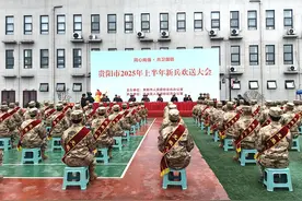 戎装加身踏征程！贵阳市2025年上半年新兵欢送大会举行图片