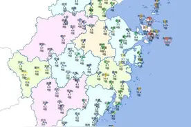 零下6℃！浙江冰冻、严重冰冻、降雨、大风！下雪也有消息了图片