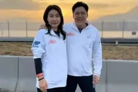 第二届港珠澳大桥半马，郭晶晶霍启刚携手参赛图片