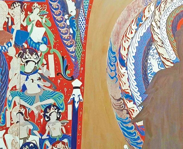 今年央美首批“文物医生”毕业，1:0.7比例复刻重现千年敦煌