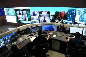 千年都江堰以古老智慧和现代科技抵御汹涌洪水图片