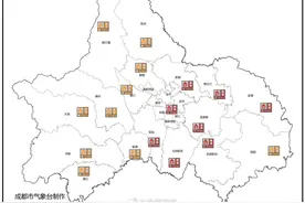 直冲40℃以上！成都高温预警信号再升级！强降水在路上了图片