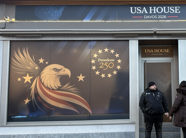 【现场】特朗普笼罩下的达沃斯