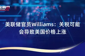 美联储官员Williams：关税可能会导致美国价格上涨视频封面