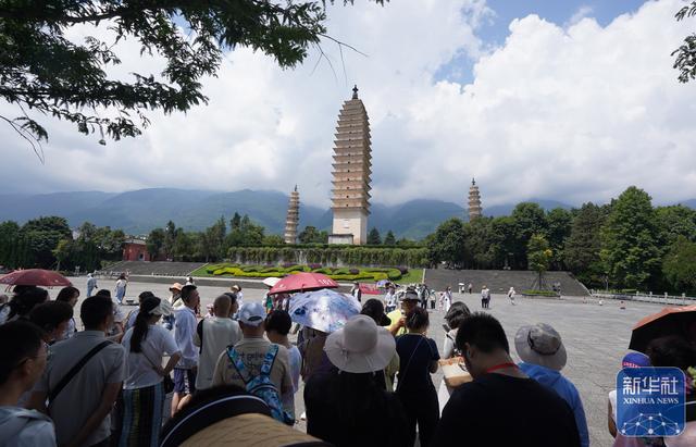 云南大理：暑期旅游旺