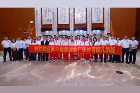 广东奥运健儿凯旋图片