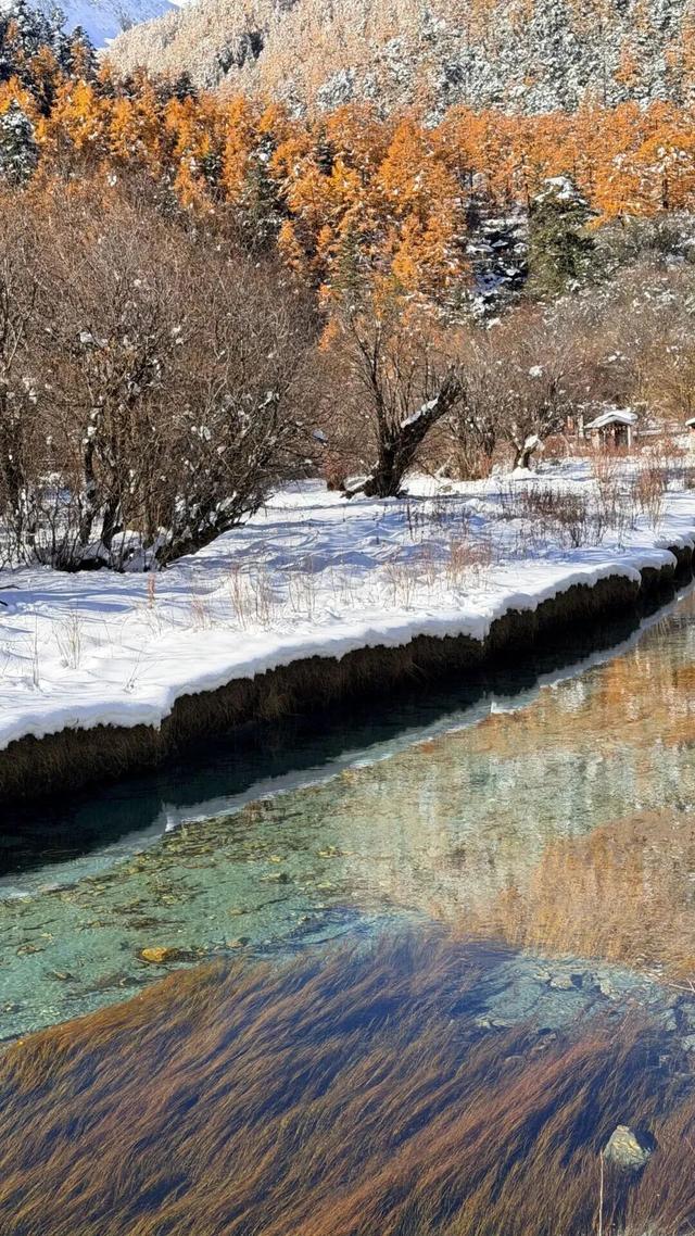 雪后的甘孜，走一路美一路！