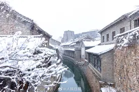 北京下雪了图片