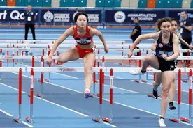 全国室内田径大奖赛济南站 河南姑娘夺冠女子60米栏图片