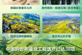 38项世界灌溉工程遗产彰显中国治水智慧图片