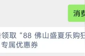 ⏰每日可领！满200-30、满500-50……佛山又一波消费券来了！图片