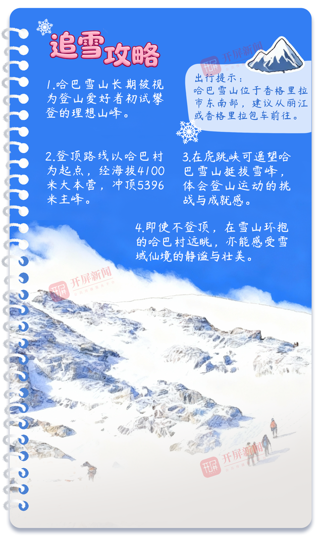 开屏策划｜冬季到云南来看雪：邂逅南国冰雪奇缘！