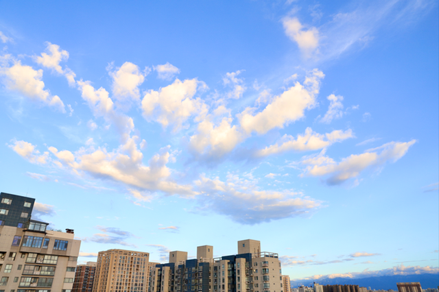 组图｜一抹夕阳美如画 又被西安的天空美到了