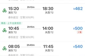 上海飞日本大阪机票仅8元？网友：一不小心行李比人票价贵多了图片