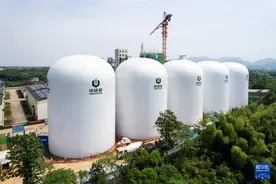 探访我国首批五座9000吨级气膜粮仓图片