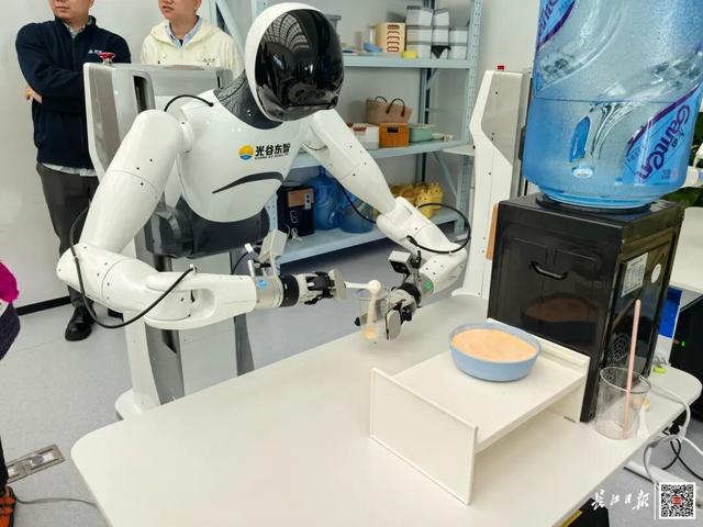 在武汉，机器人准备帮你干家务