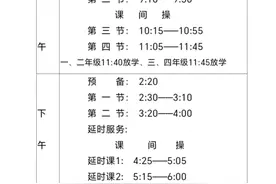 阜阳多校发布通知！上课时间有变!图片