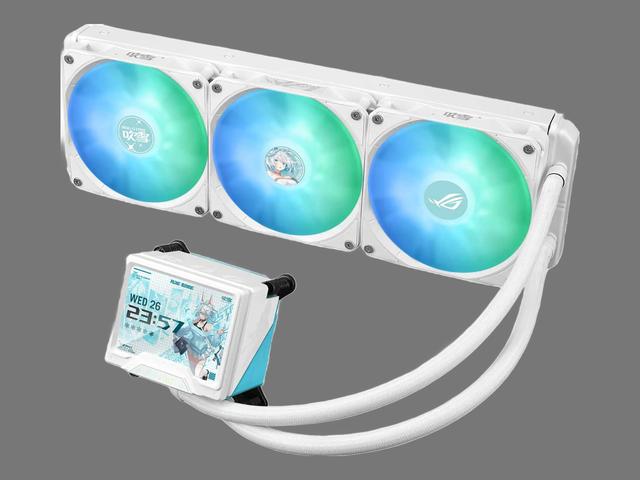 华硕 ROG STRIX 吹雪 360 LCD 方屏版水冷上市，1529 元