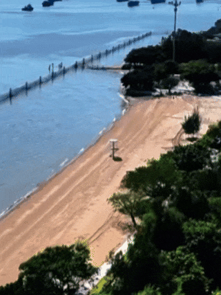无敌海景骑行道、大片沙滩！南沙湾滨海岸线慢行道预计国庆前开放