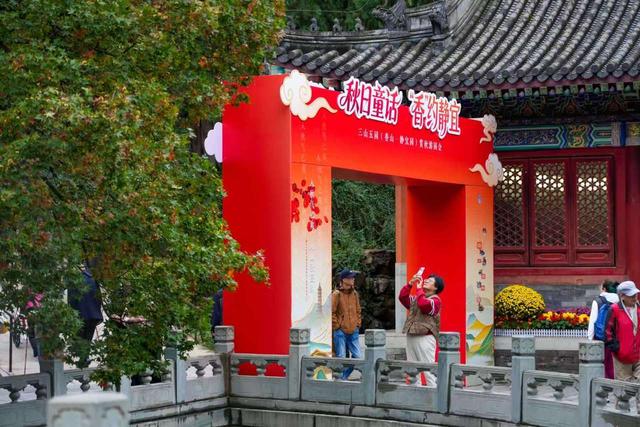 北京香山红叶10月下旬逐步进入最佳观赏期