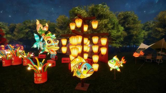 逛灯会啦！就在爱国路花市旁，连续31天！