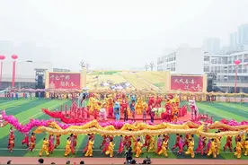 千龙千狮闹新春，巴蜀大地迎新年图片