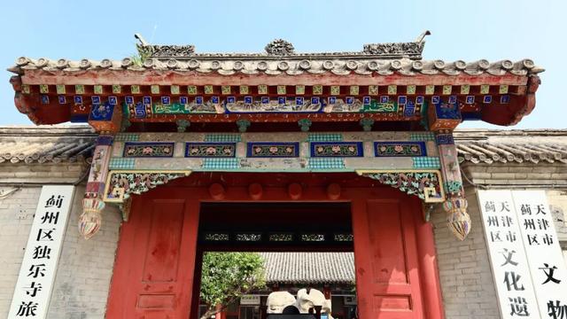 初雪扣门，见“蓟”不可失的古建之美