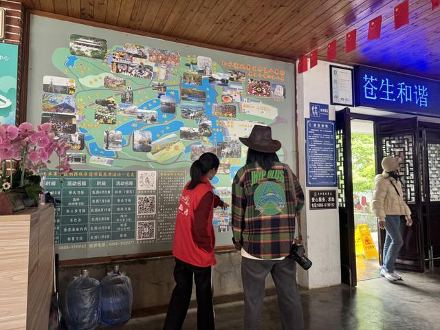 玉水寨暑期游客增多 文化体验与贴心服务成亮点