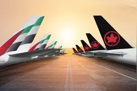 阿联酋航空携手加拿大航空将代码共享合作拓展至蒙特利尔航线图片