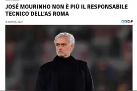 突如其来的再见！意甲罗马官宣主帅穆里尼奥下课，下一站沙特淘金？图片