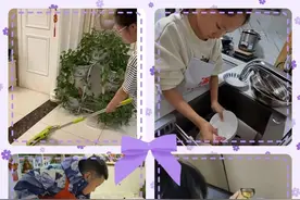 济南黄金谷学校四（3）班：用劳动实践度过一个有意义的寒假图片