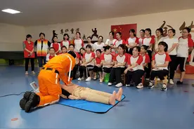 国网攀枝花米易县供电公司：文明实践在行动 “触电急救”进校园图片